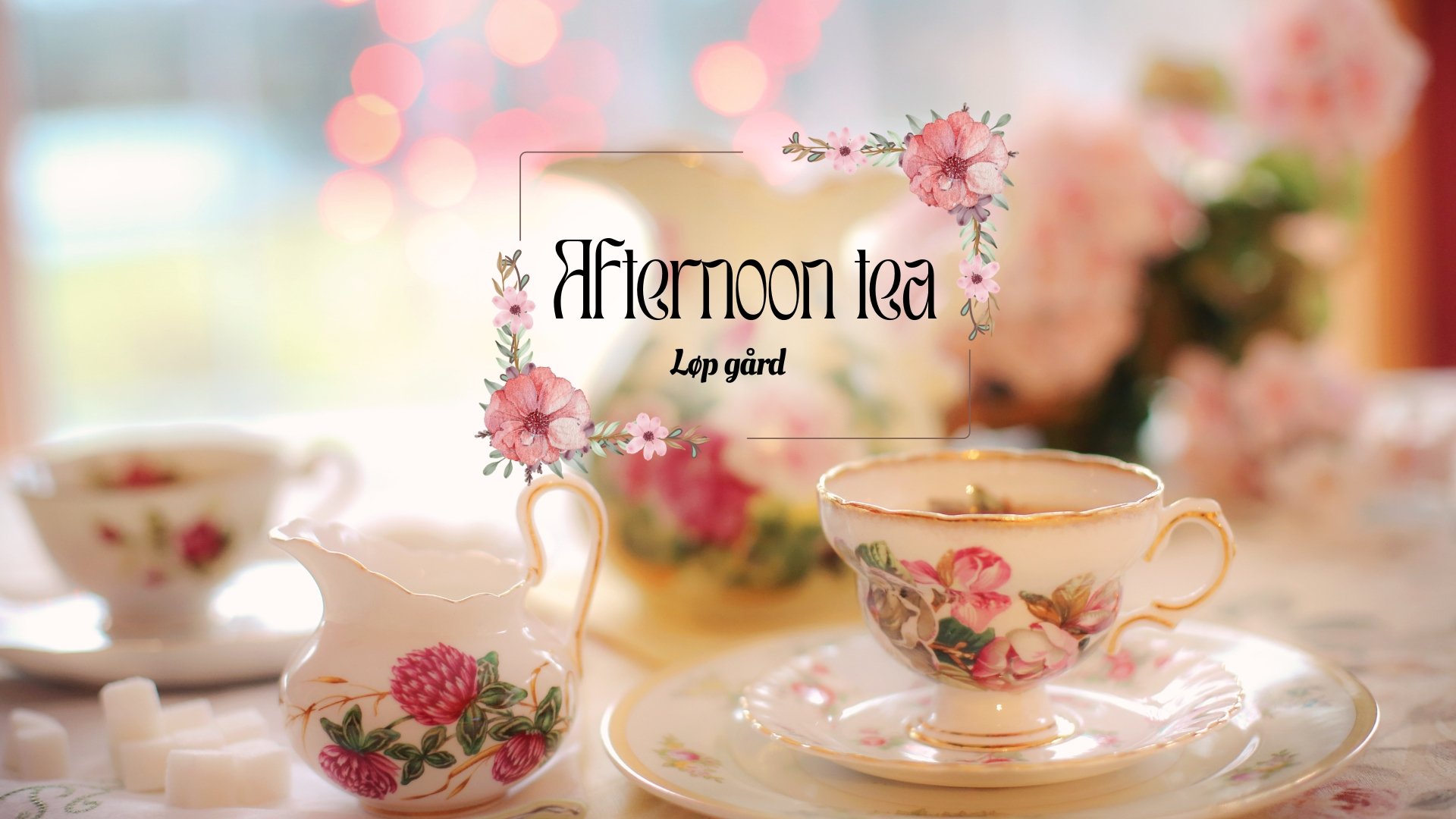 Løp Gård: Afternoon Tea